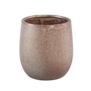 BARNA MÁZAS KERÁMIA KASPÓ - L