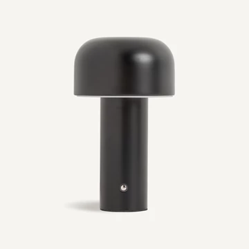 FEKETE FÉM ASZTALI LÁMPA