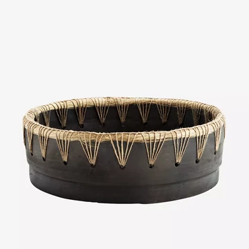 FEKETE - NATÚR KERÁMIA TÁL