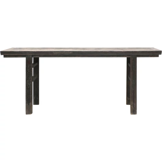 KONZOLASZTAL FEKETE - NATÚR - E