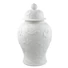 Kép 1/3 - FEHÉR MINTÁS PORCELÁN VÁZA